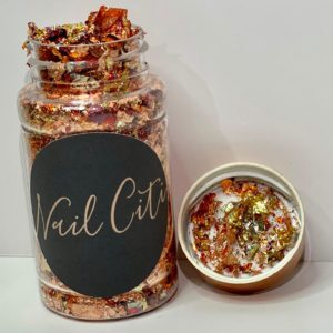 FOIL COPPER, GOLD & RED