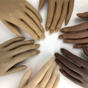 SILICONE PRACTICE HAND